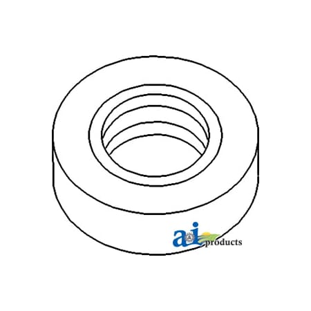 A & I Products Bearing, Thrust, 3pt Hitch Leveling Screw 3" x3" x1" A-3068049R91